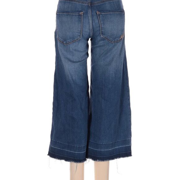Express wide leg cropped jeans, Size: 00 - Picture 2 of 4